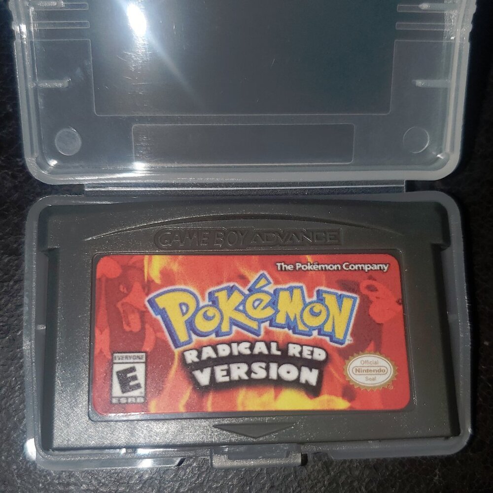 Pokemon Radical Red 4.1 GBA ROM Hack Game Custom Gameboy Advance
